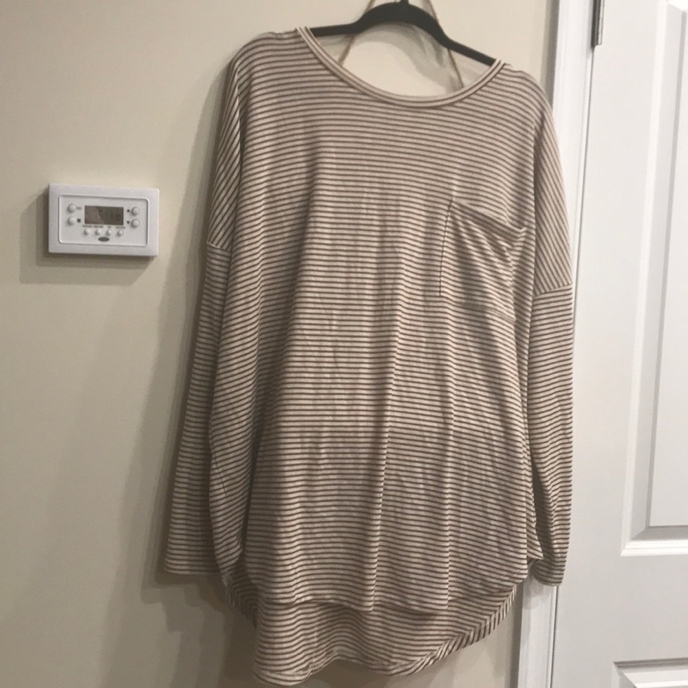 striped Old Navy top